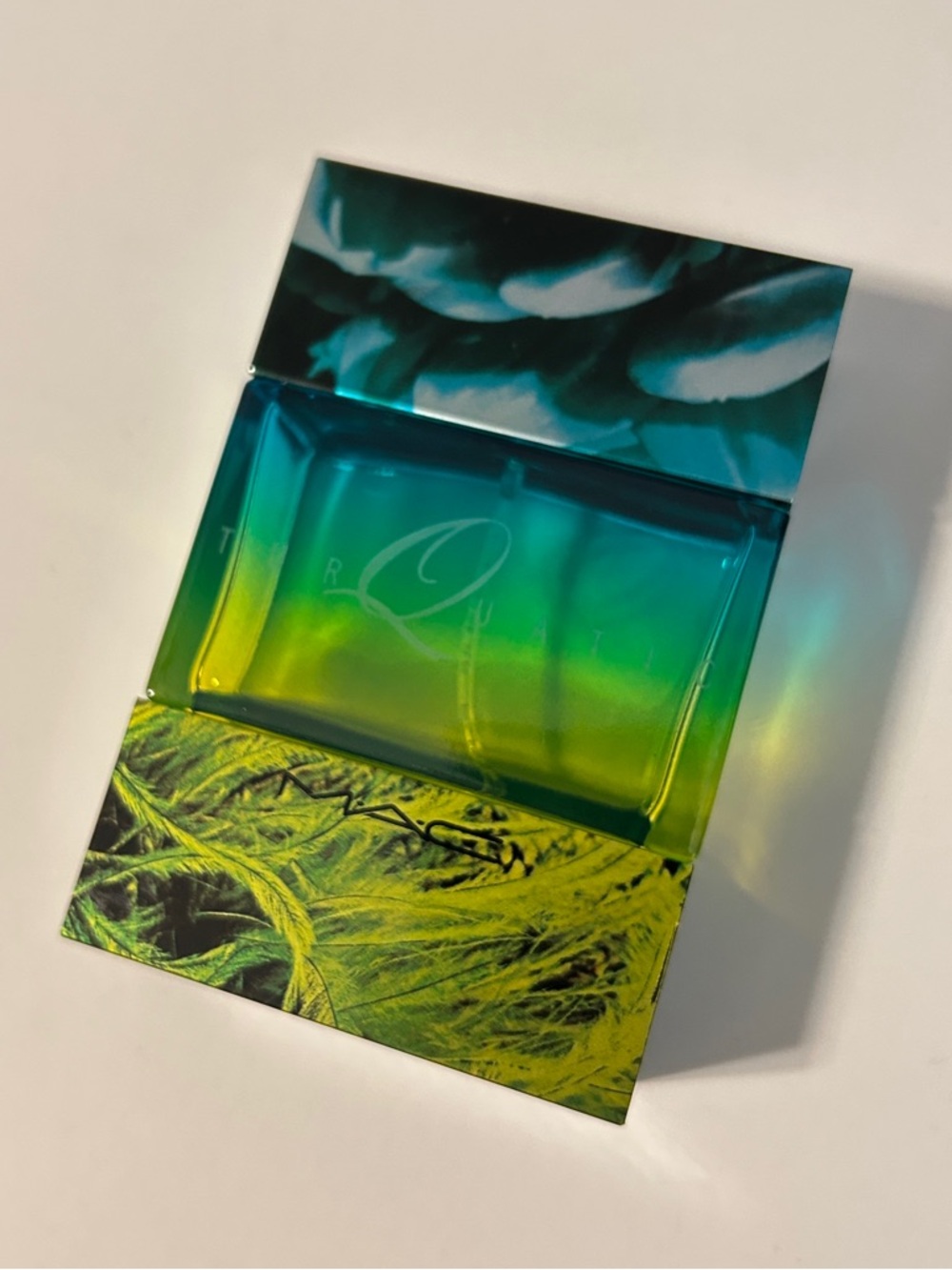 Empty MAC Cosmetics Turquatic Perfume Bottle